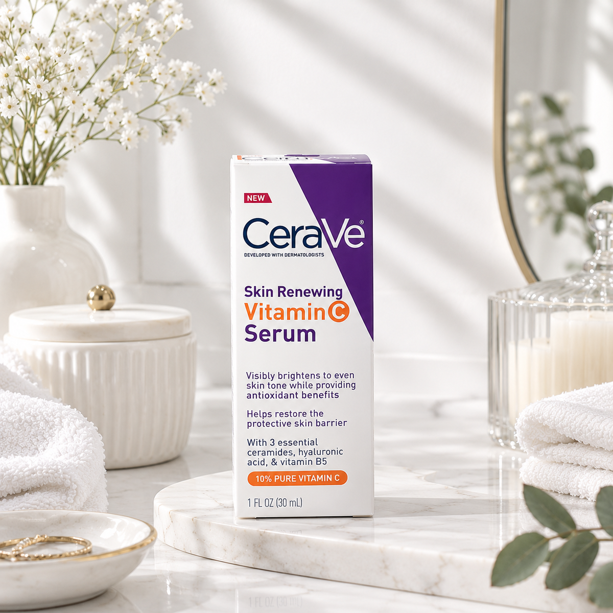 CeraVe Skin Renewing Vitamin C Serum