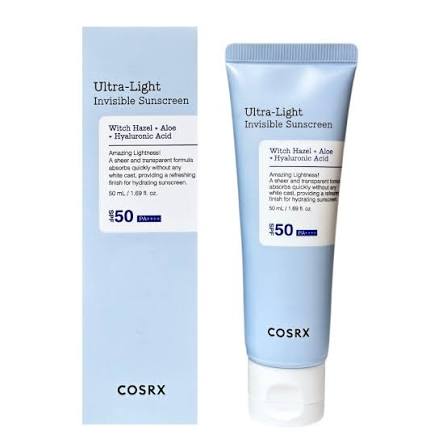 COSRX Ultra-Light Invisible Sunscreen SPF 50